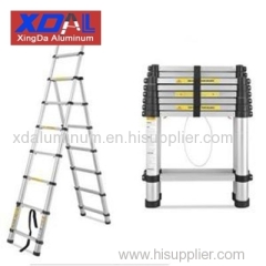 XD-AF-320 Aluminum A type telescoping attic ladder portable lightweight home use