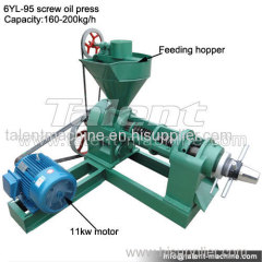 6YL-95 semi automatic family used screw cold press oil press for sale