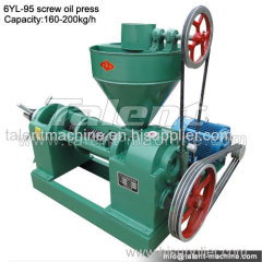 6YL-95 semi automatic family used screw cold press oil press for sale