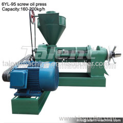 6YL-95 semi automatic family used screw cold press oil press for sale