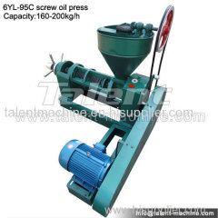 Hot China made small scale reliable 6YL-95C Screw oil press