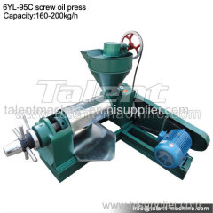 Hot China made small scale reliable 6YL-95C Screw oil press