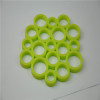 Green heat resistant silicone mat with 100% food grade