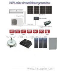 100% solar air conditioner solar power DC solar sun energy air-conditioner