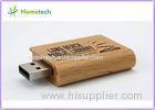 Laser Engraving Logo Promotional Wooden USB Flash Drive