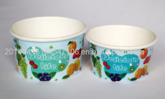 frozen yogurt paper cups