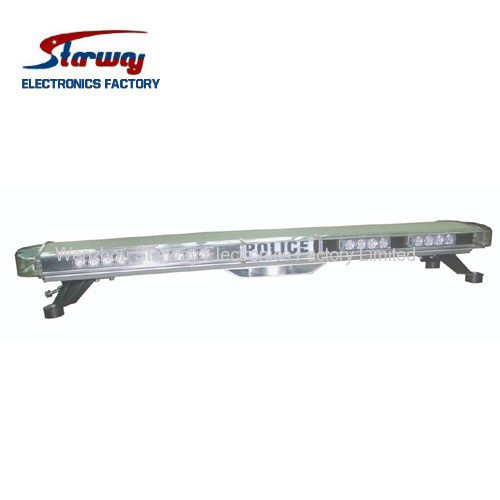 LED light bar with 100W siren for Police, Fire, Emergency Vehicle