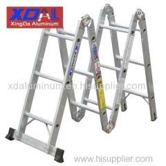 XD-M-475 Aluminium multi-purpose folding ladder with solid connection design