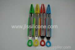 New colorful kitchen silicone Gripper tongs