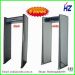 6 zones metal detector door with LED pillar lame
