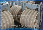 5x660x100 Five Nylon Wheels Diameter 660mm Stringing Block Conductor Size Section Area Under 500mm2