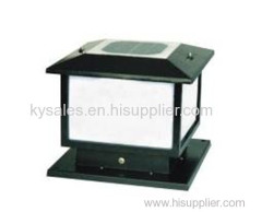 solar pillar light for garden and park