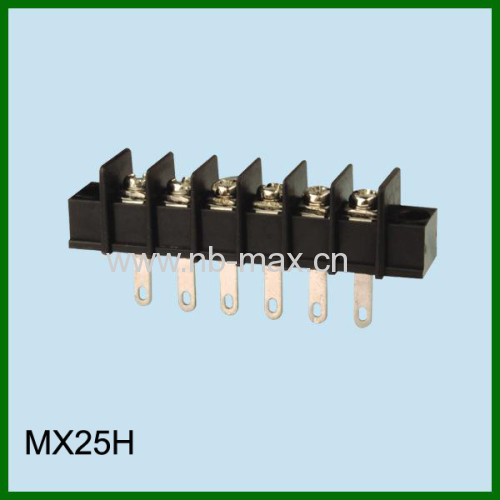 7.62mm Barrier Terminal Blocks 300V 20A power terminal block connector