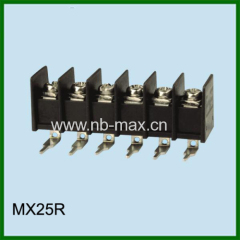 right angle 7.62mm Barrier Terminal Blocks connector power terminal block