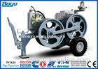 High Power Cable Stringing Equipment / Underground Cable Pulling Winch for Overhead Line