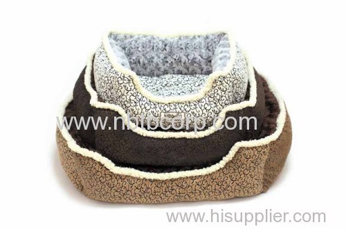 short fleece beds for dog/luxury looking dog bed