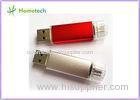 OTG USB 2.0 Mobile Phone USB Flash Drive Flash Memory Bar with Logo Printed