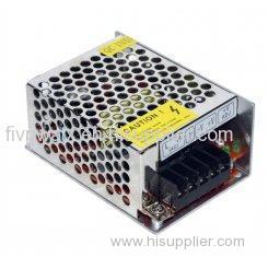 Natural Cooling 12 Volt LED Power Supply 25W 2.1A IP20