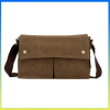 Stylish new design canvas shoulder bag durable message bag manufacturer