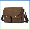 Korea style canvas cross body bag vintage men messager bags