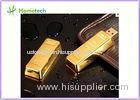 High End USB 1.1 / 2.0 Metal Thumb Drives Gold Bar 2GB 4GB 8GB 16GB 32GB