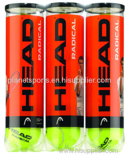 Head Radical Tri Tennis Training Balls 12 Pack
