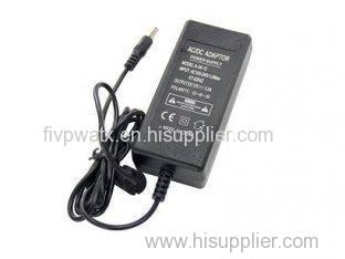 EN55022 LED Lamp AC To 12V DC Power Adapter 36W Automatic Recovery , CE / ROSH