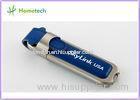 Promotional Leather USB Flash Disk , USB Flash Drive Leather 16GB