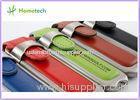 Fashion 16GB Red / Blue / Brown Leather USB Flash Disk Business USB