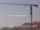 Leg Fixing Type Topless Tower Crane For Power Stations & Bridges , 60m Lifting Height