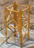 F0/23B Interchangeable Tower Crane Sections , Fish Plate Plated Type Standard Section