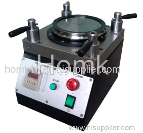 Fiber optic polishing machine