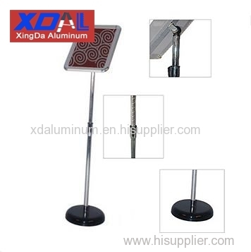 XD-J-L03 Aluminum alloy poster frames guite signs stands height adjustable flexible design for museum