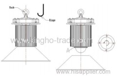 200W Industrial LED Highbay Light with PIR Sensor