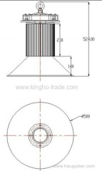 200W Industrial LED Highbay Light with PIR Sensor