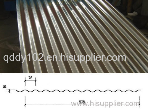 Galvanized Corrugated Steel Sheet for Building