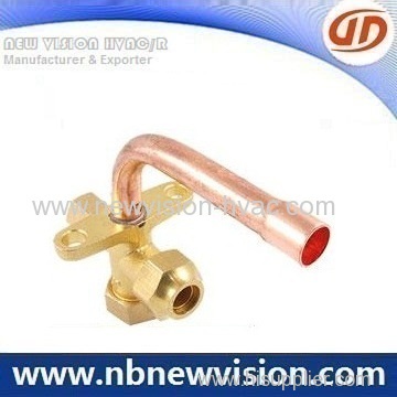 3 Way Service Valve with Straight or Bend Tube