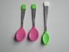 Eco-friendly Soft Silicone Baby Products Food Grade / Silicone Soup Spoon