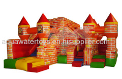 Inflatable Jumping Castle With Slide