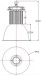 80W COB LED Highbay Light with Human Body Sensor