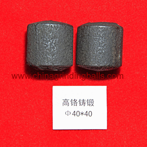 40X40mm high chrome cast grinding cylpebs