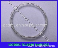 Precision canted coil Spring