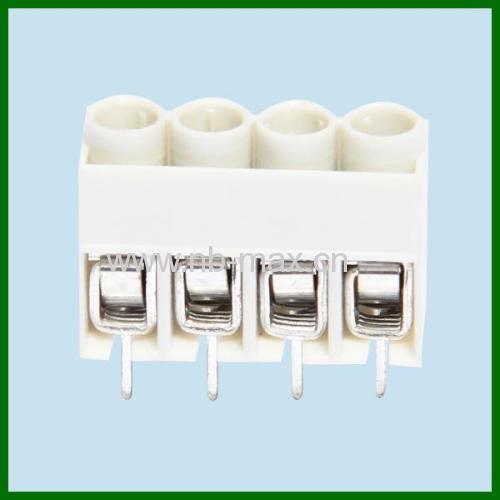 China suppliers 5.0mm PCB screw terminal block connectors white color replace Phoenix