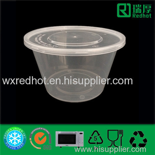 Plastic Fresh Food Container with Lid (1000ml)