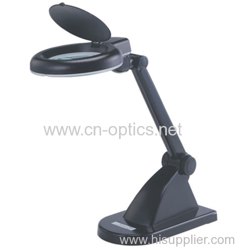 LED desktop magnifier lamp