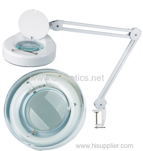 LED magnifier lamp with SA3 arm, metal head.