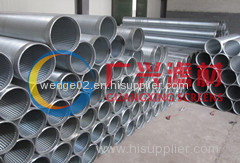 Supply v wire wrapped Water Well Screens or wedge wire screens 