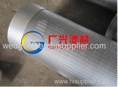 stainless steel wedge wire screen tube