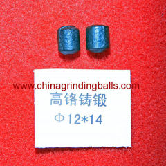 dia 12x14mm high chrome cast grinding cylpebs