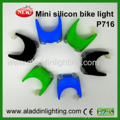 P716 cheapest LED silicon Tail bike light